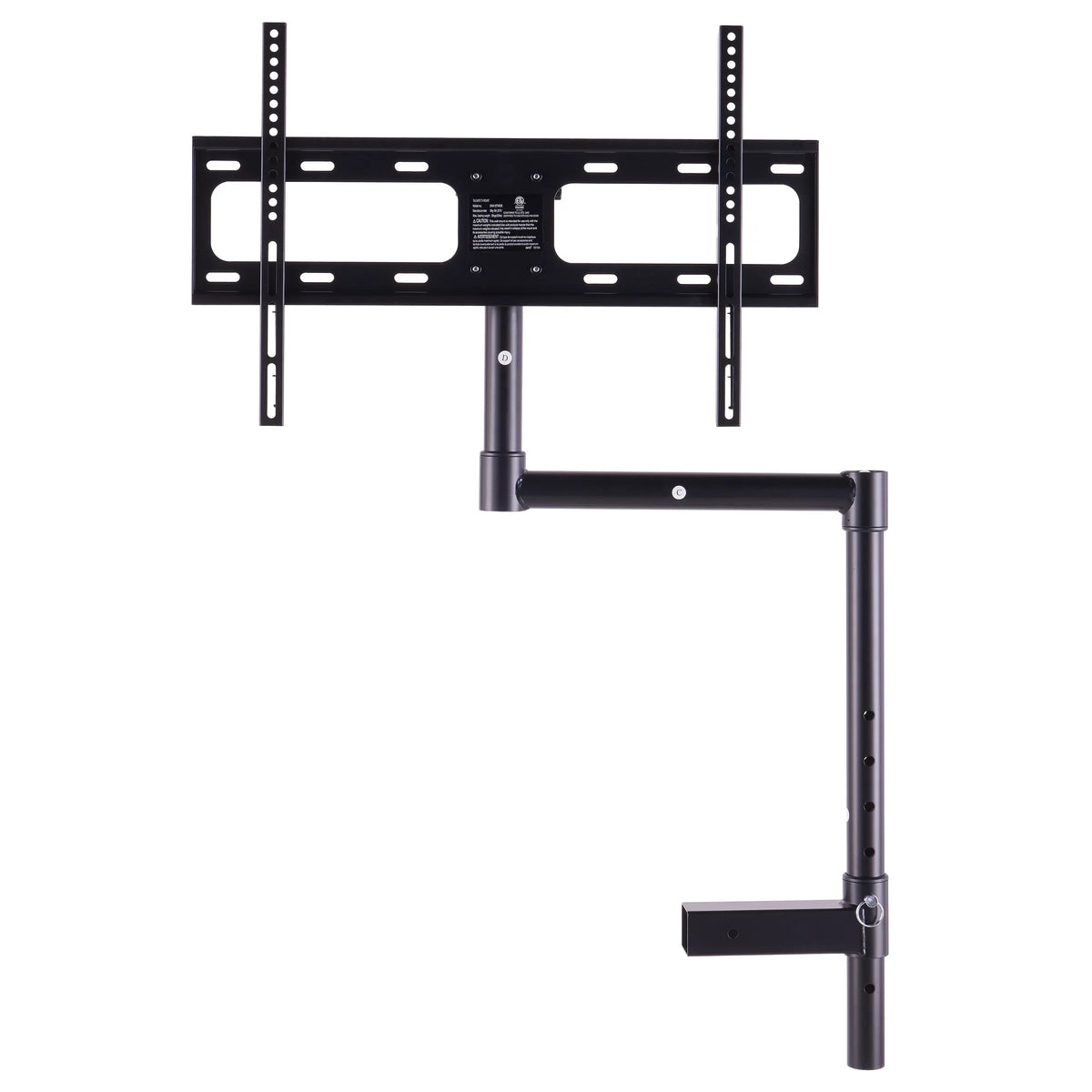 ONN Tailgate Television Mount, Black for TVs 32"-60"
