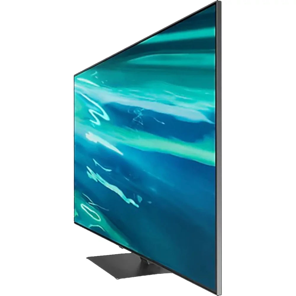 Restored Sizeamsung QN55Q80AA 55 Inch QLED 4K UHD Sizemart TV (2021) Bundle with 2 Year Premium Extended Protection Plan (Refurbished)