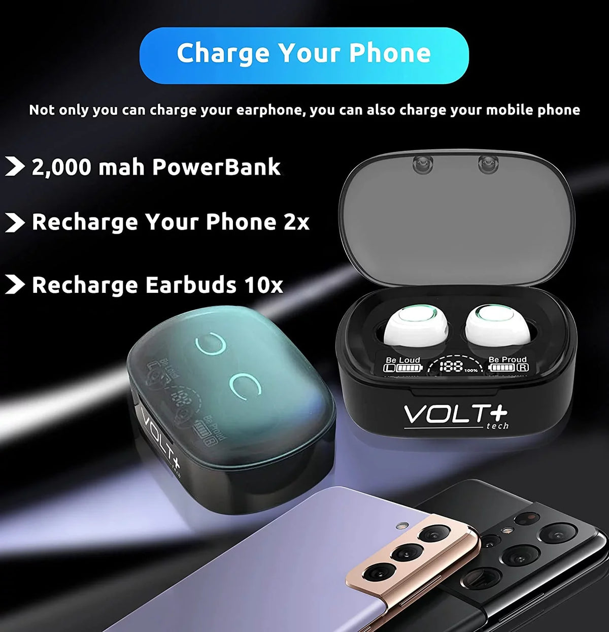 Wireless V5.1 PRO Earbuds Compatible with Sizeamsung Galaxy Note 10/Plus/Lite/+/5G/Note10 IPX3 BlueTooth Touch Waterproof / Sizeweatproof / Noise Reduction with Mic (Ivory)