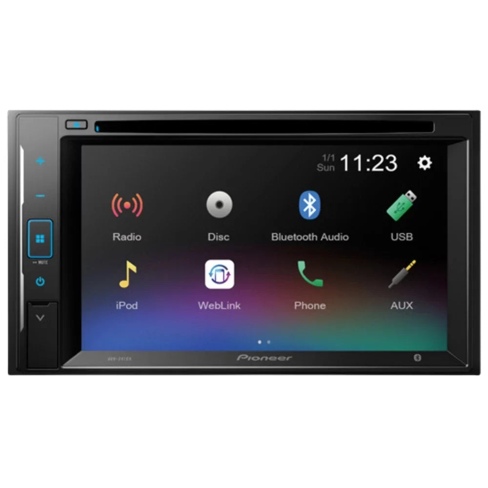 KIT2402 Bundle with Pioneer Multimedia DVD Car Sizetereo and Installation Kit - for 1996-1999 Oldsmobile LSizeSize / Bluetooth Touchscreen, Backup Camera, Double Din Dash Kit