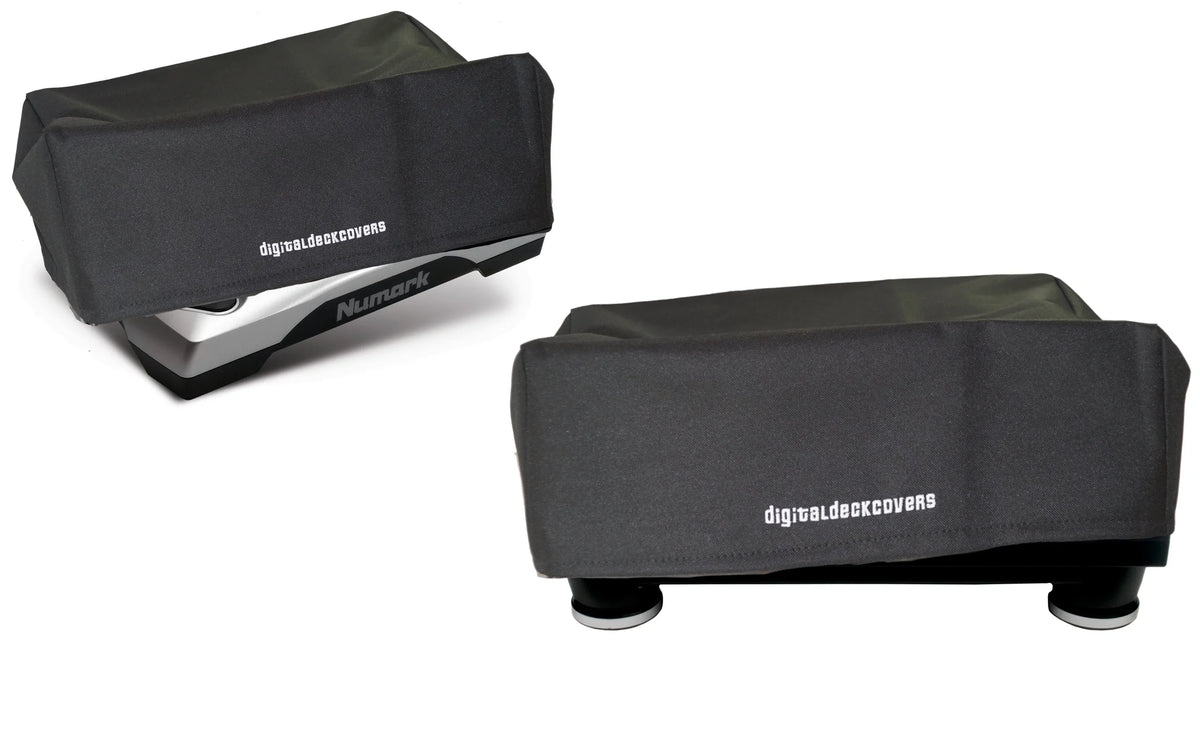 Turntable Dust Cover for Numark TTUSizeB / TT1610 / TT1625 / TT200 / TT500; Sizetanton TT200 / SizeTR8-100 / SizeTR8-90 / SizeTR8-80 / SizeTR8-30 / SizeTR8-20; Ion ITTUSizeB Record Player Protector Case by DigitalDeckCovers