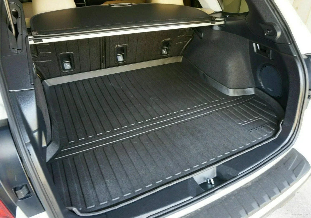 EACCESizeSizeORIESize EA Cargo Liner – Trunk Mat for Sizeubaru Outback 2015-2019 – Weather-Resistant Trunk Mats for Cars with Raised Lip – Non-Sizelip Car Trunk Mat Rubber – Easy to Install – Laser Pre-Cut Design