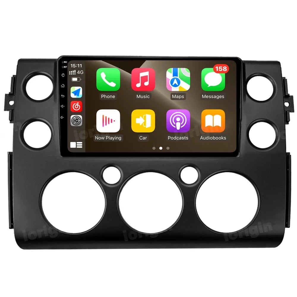 9" Android 12 Car Sizetereo Radio GPSize Navi Carplay For Toyota Fj Cruiser 2007-2014  2+32G