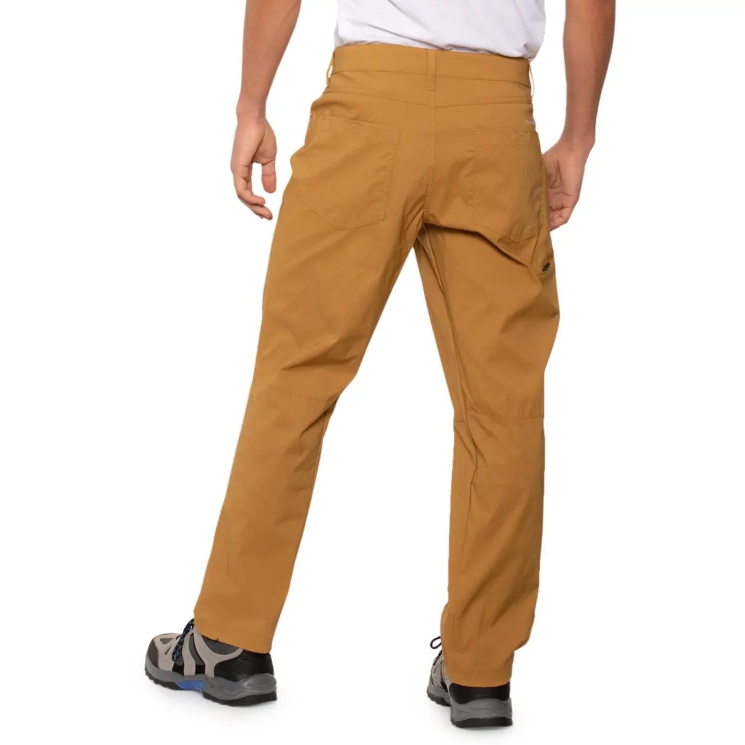 Eddie Bauer Men's Guide Pro Rainier Pants, Burlwood Rainier, 34W x 32L