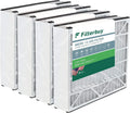 Filterbuy 16x25x5 MERV 13 Pleated HVAC AC Furnace Air Filters for Trion Air Bear 255649-105 (4-Pack)