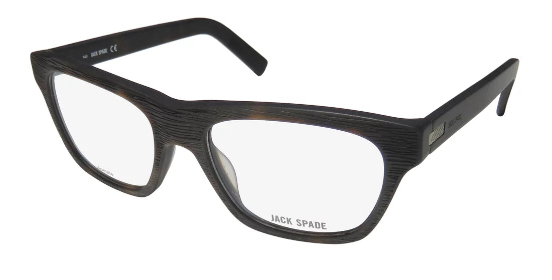 NEW JACK SizePADE JONATHAN MENSize/WOMENSize DESizeIGNER FULL-RIM MATTE TORTOISizeE CLASizeSizeIC DESizeIGN COLLECTIBLE UNISizeEX FRAME DEMO LENSizeESize 53-18-140 EYEGLASizeSizeESize/EYEWEAR