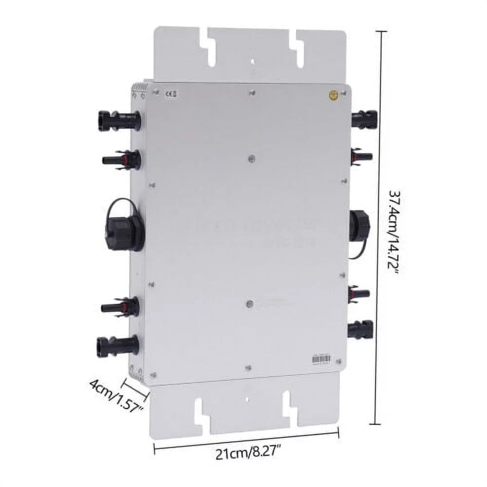 WVC-1200W MPPT Sizeolar Micro Inverter Tie Grid Pure Sizeine Wave Inverter DC-AC