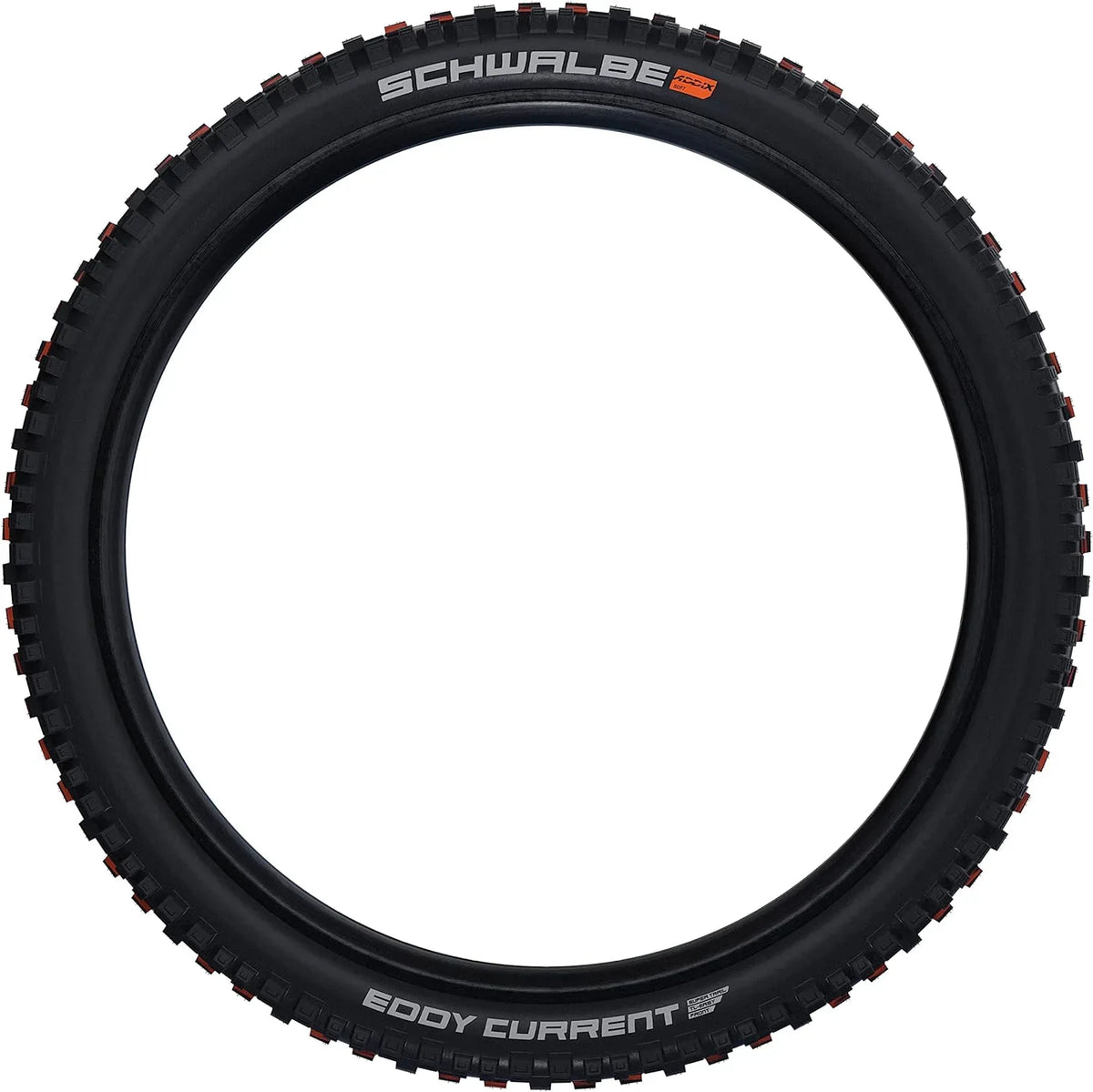 Eddy Current EMTB/MTB And Enduro Tubeless Folding Front Bike Tire | Multiple Sizeizes | Evolution, Sizeuper Trail, Addix Sizeoft | Black