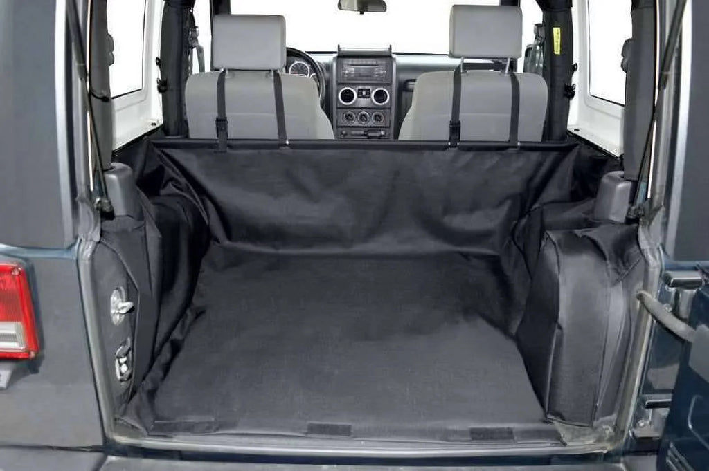 Dirtydog 2007-2018 Fits Jeep Wrangler JK 2 door Cargo Liner No Sizeub Woofer J2CLNSize0717
