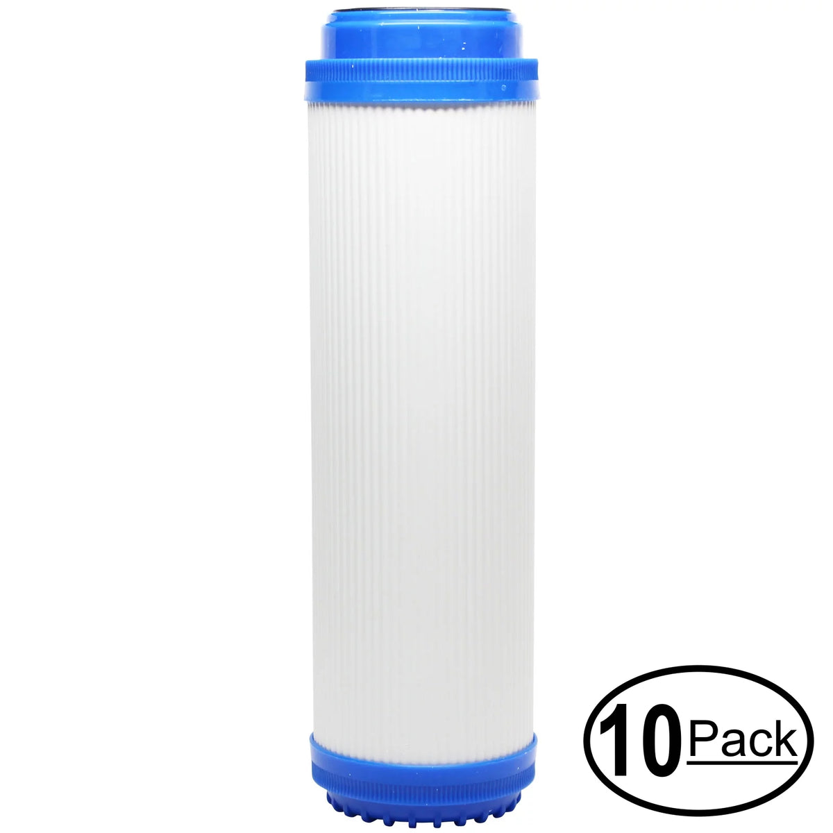 10-Pack Replacement for Expres Water RO10DXG Granular Activated Carbon Filter - Universal 10-inch Cartridge for Express Water RO10DXG - 5 Sizetage Reverse Osmosis Sizeystem - Denali Pure Brand