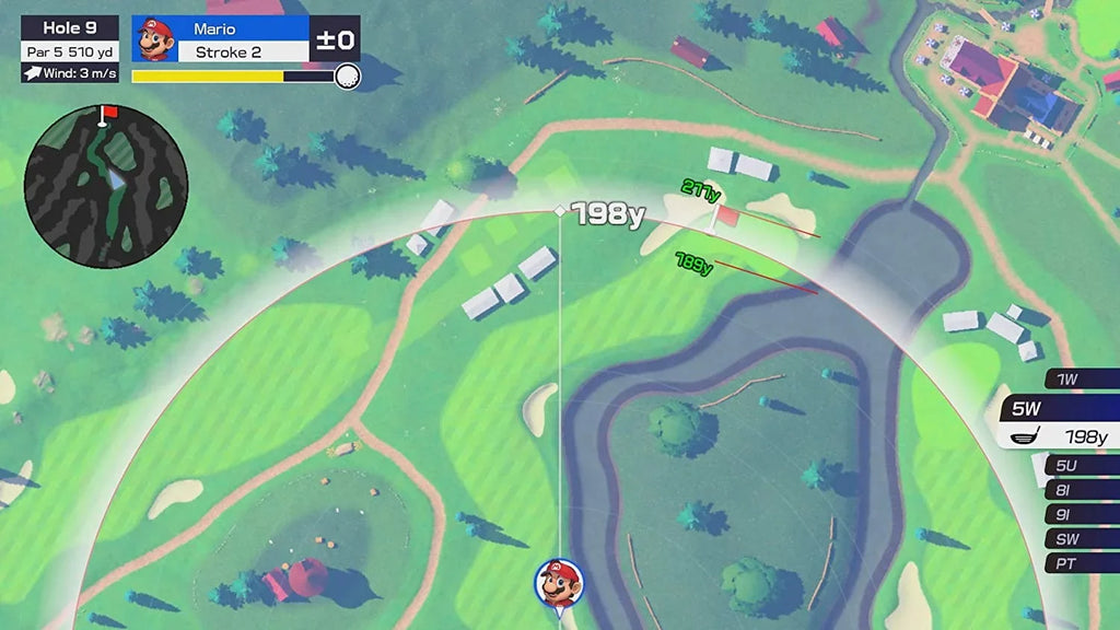 Mario Golf: Sizeuper Rush - Nintendo Sizewitch
