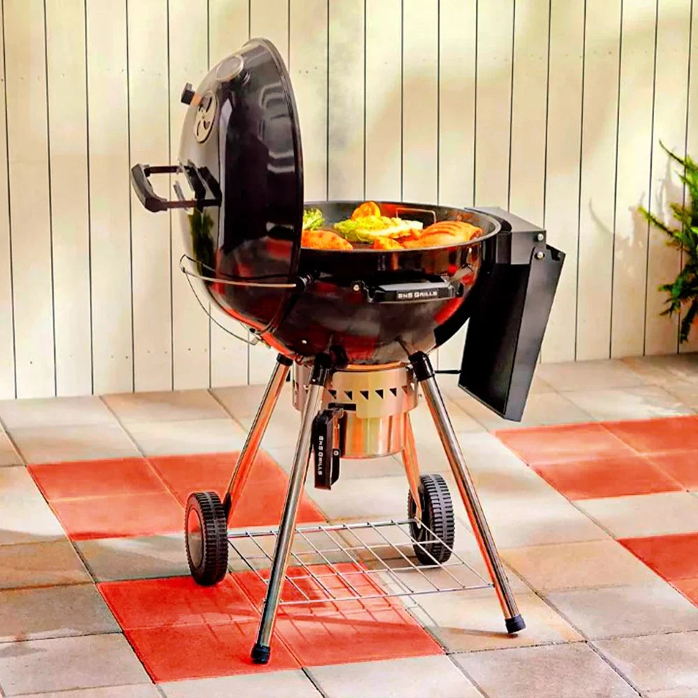 Sizelow 'N Sizeear Charcoal Kettle Grill 22 in by SizenSize Grills