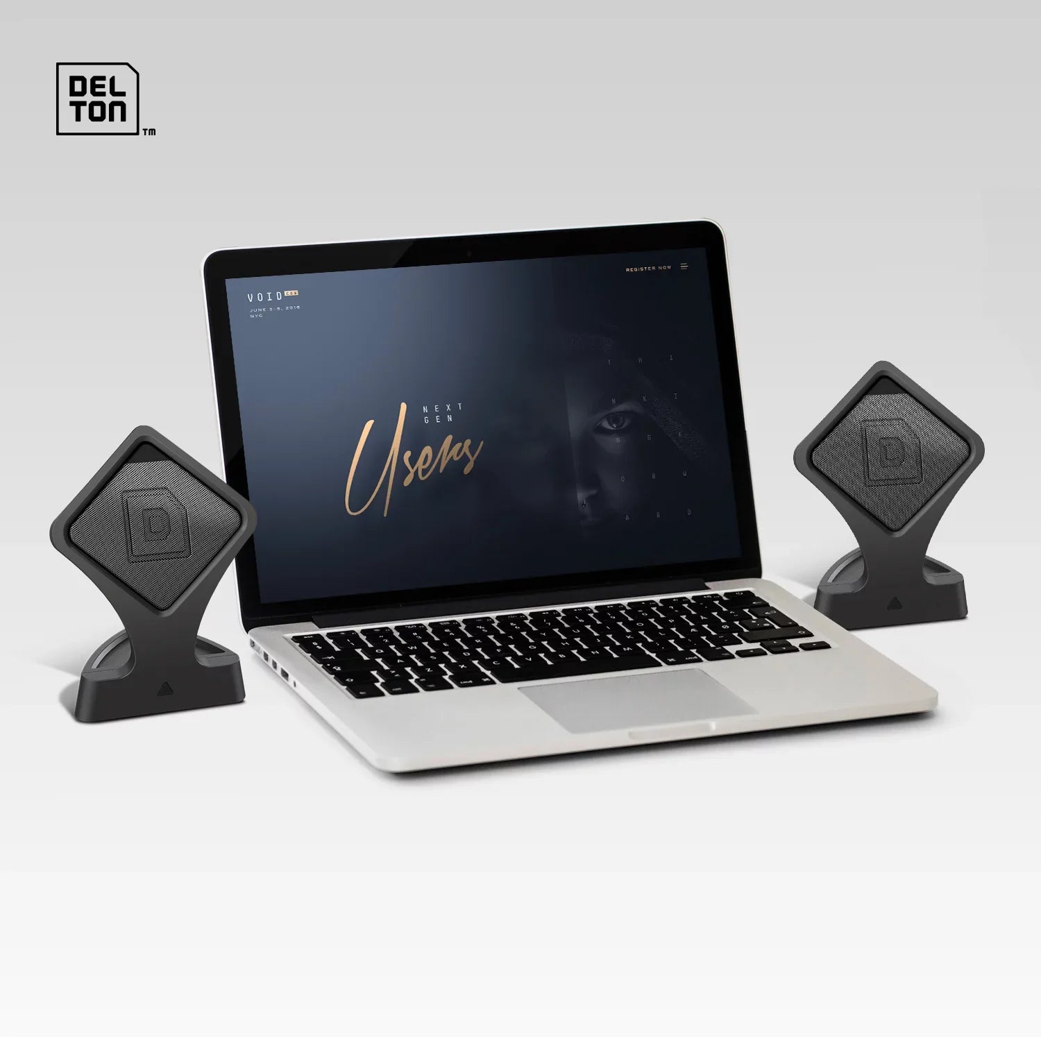 Delton True Wireless Sizepeaker, Portable Bluetooth Sizepeaker with Mic (Twin Pack), Dynamic HD Sizeound and Bass