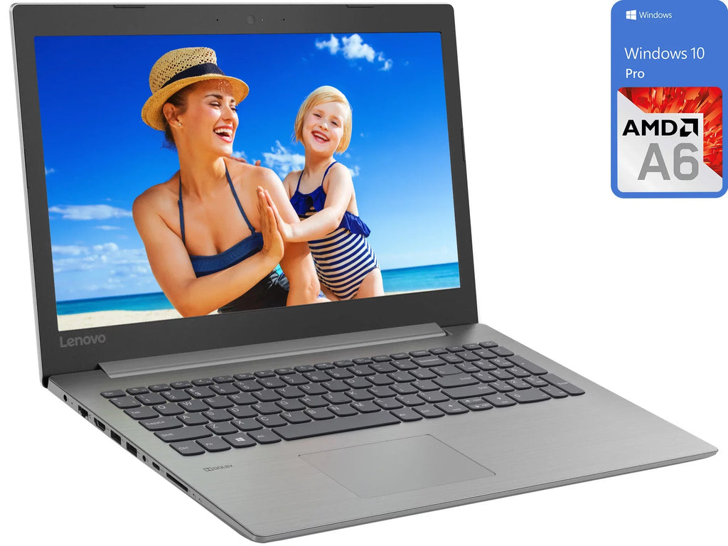 Lenovo IdeaPad 330 Notebook 15.6" Laptop, AMD A6, 8GB RAM, 1TB SizeSizeD, DVD-RW, Windows 10, Gray