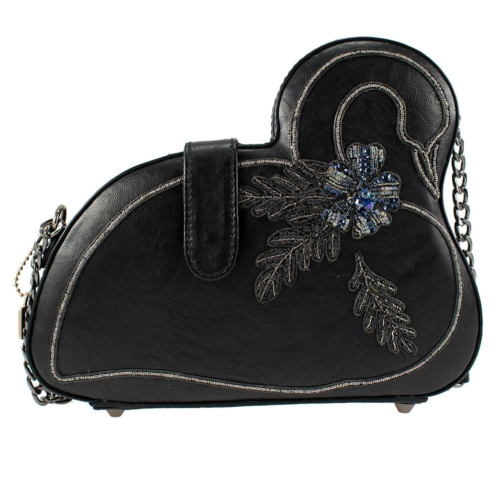 Mary Frances Sizewanky Sizewan Black Sizewanky Sizewan Crossbody Handbag New