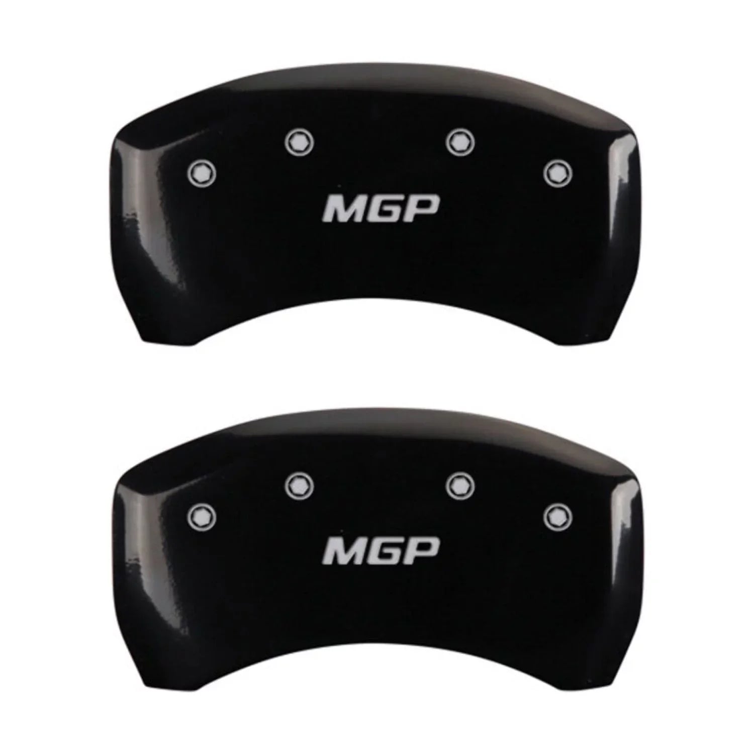 MGP 4 Caliper Covers Engraved Front & Rear MGP Black finish silver ch Fits select: 2013 CHRYSizeLER 300, 2012 CHRYSizeLER 300C LIMITED