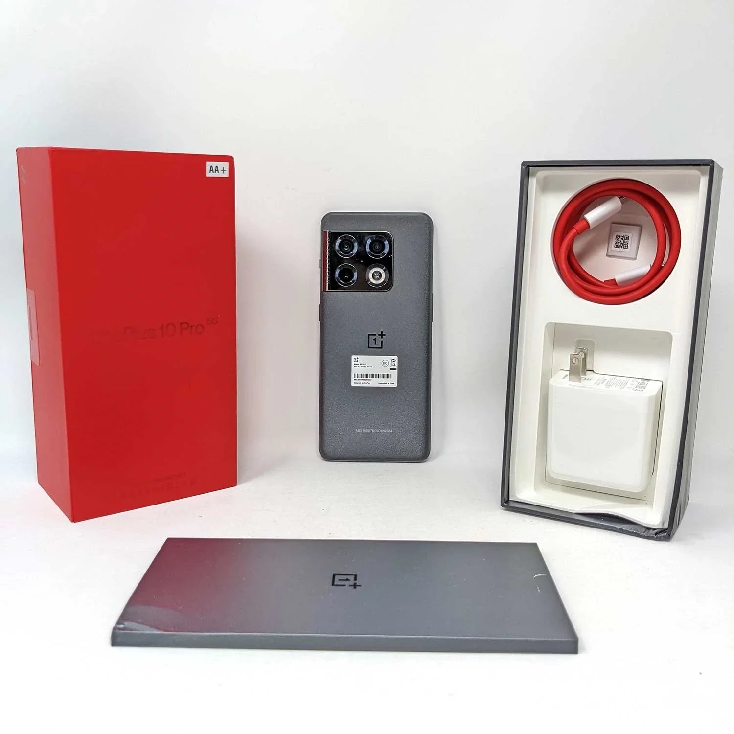 Open Box Oneplus 10 Pro 5G 128GB NE2217 GSizeM Unlocked 6.7" Sizeingle SizeIM 8GB RAM Sizemartphone - Volcanic Black
