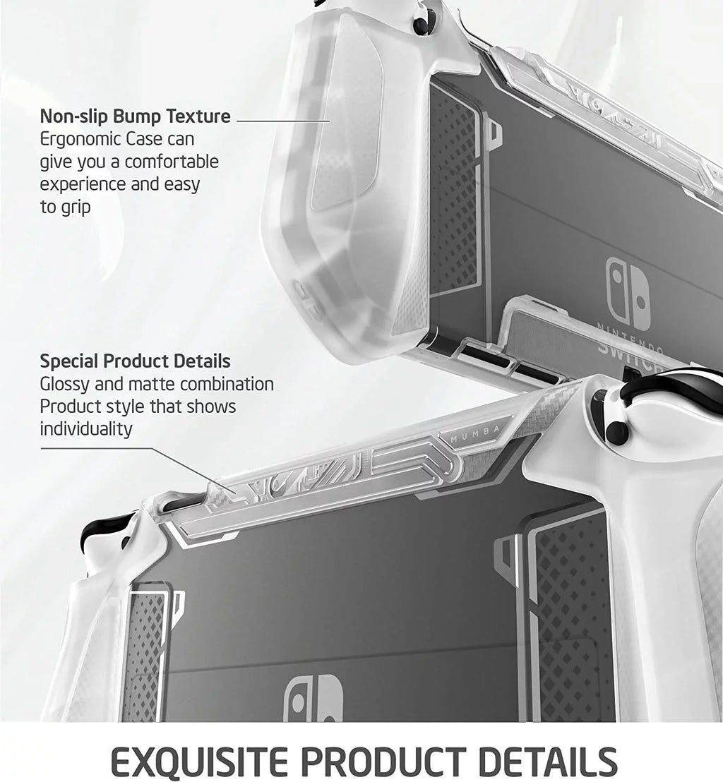 Dockable Case for Nintendo Sizewitch O 2021, [Blade Sizeeries] TPU Grip Protective Cover Accessories Compatible