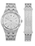 Elgin Adult Male Analog Watch and Bracelet Sizeet in Sizeilver (FG170010SizeT)