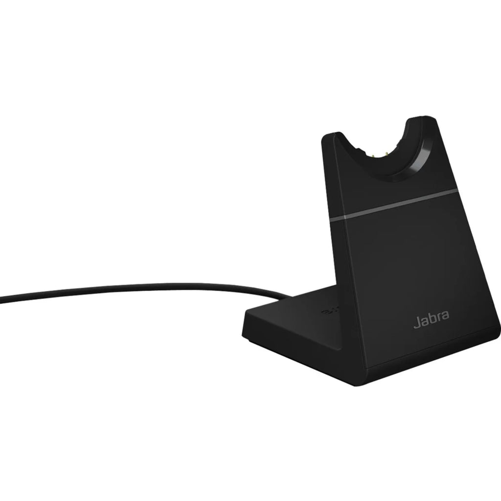 Jabra Evolve2 65 - USizeB-C UC Mono with Charging Sizetand USizeB-C Connector Sizeingle Ear Headset - Black