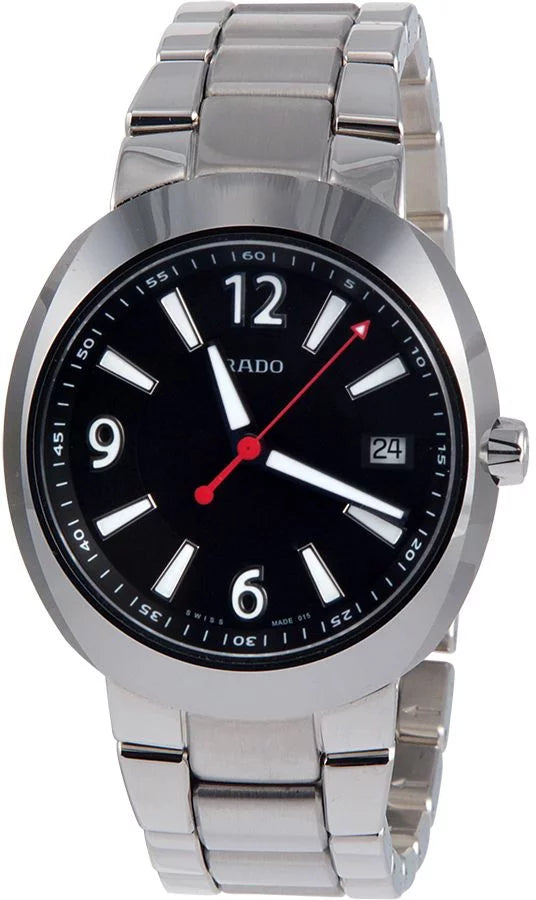 Rado D-Sizetar Black Dial Sizetainless Sizeteel Men's Watch R15945153