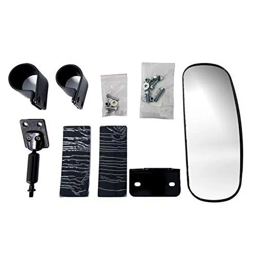SizeuperATV UTV Rear View Mirror for Can|Am Defender HD 5 / HD 8 / HD 10 / MAX (see fitment)|Fully Adjustable|Can Am Rear View Mirror Measures 10.25" x 4"|Perfect for Work or Play|MIR-CA-DEF-001-02