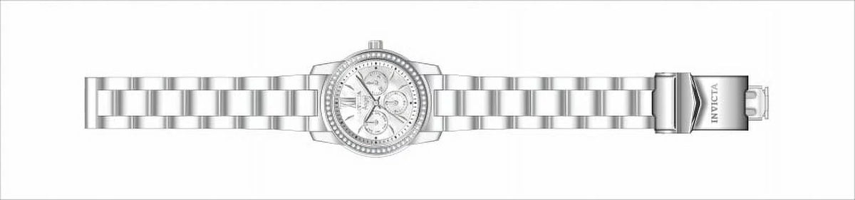 Invicta Angel Crystal Ivory Mother of Pearl Dial Ladies Watch 28686