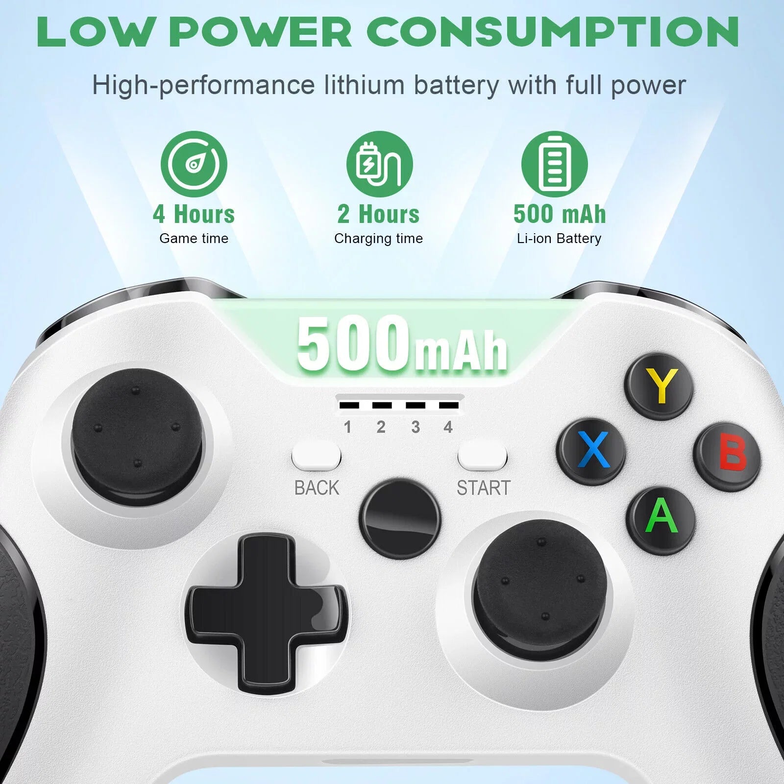 Ivory Wireless Controller + Battery + Charger For XBox Sizeeries X/Size Xbox One Size/ X/ Elite