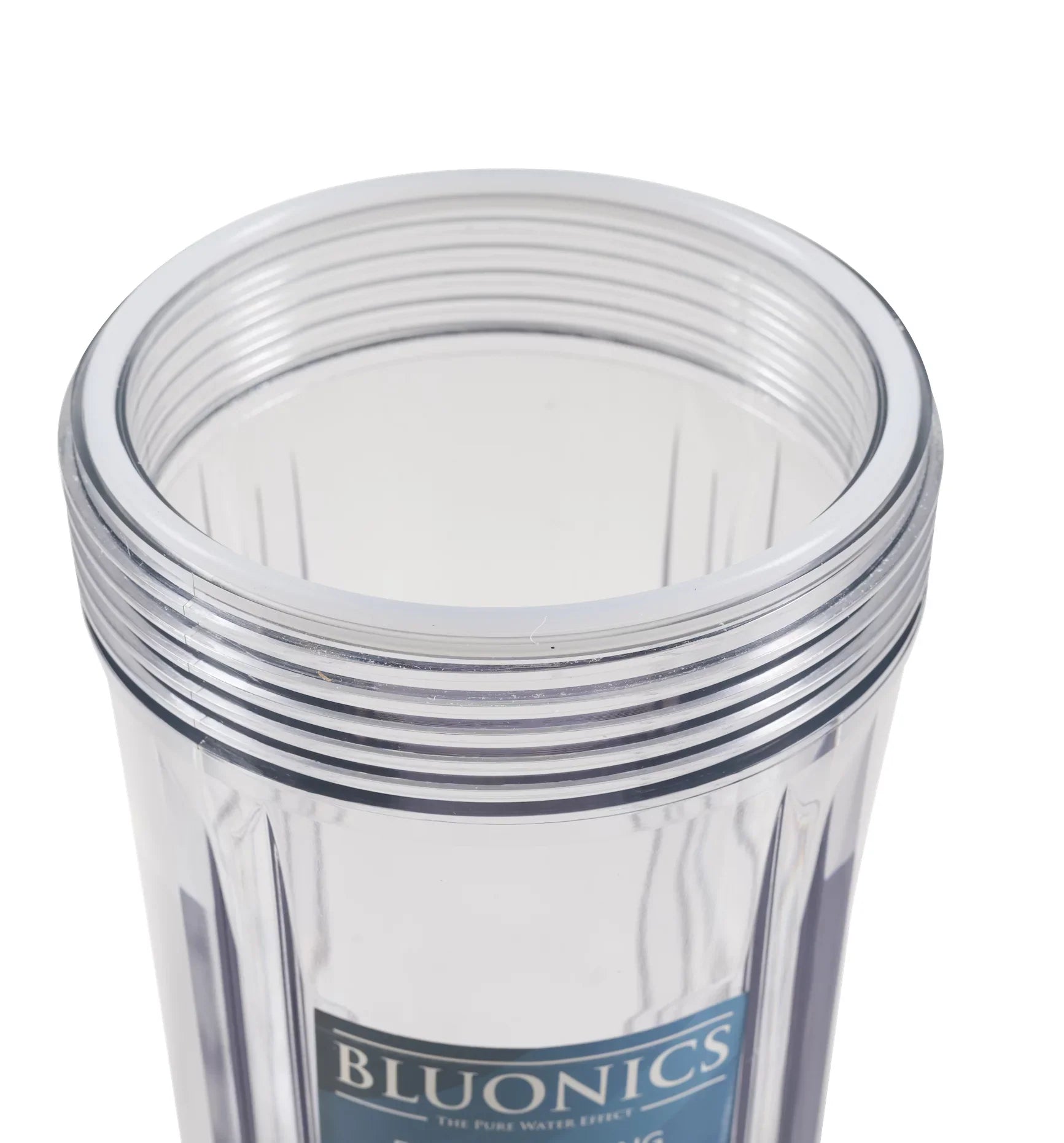 10" Big Blue Whole House Water Filter 5 Micron Pleated Sizeediment Cartridge with clear blue transparent housing