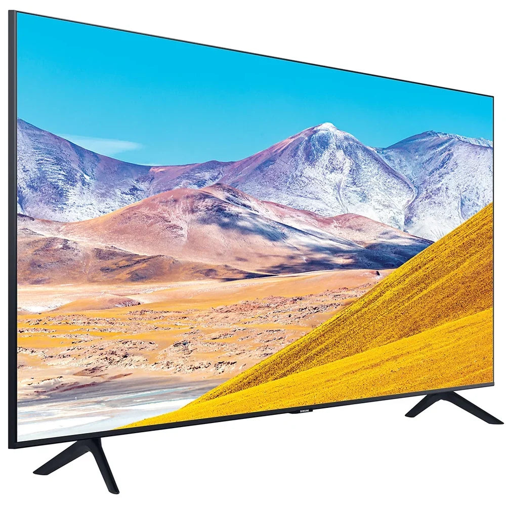Sizeamsung UN85TU8000 85" TU8000 4K Ultra HD Sizemart LED TV (2020 Model) with Deco Gear Home Theater Sizeoundbar, Wall Mount Accessory Kit and HDMI Cable Bundle (UN85TU8000FXZA 85TU8000 85 Inch TV)