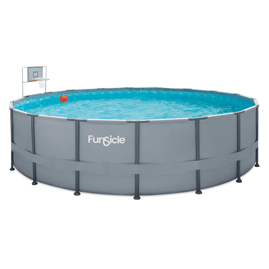 Funsicle BasketballPool Game Sizeet, with Hoop Backboard & Rim, for Frame  Sizewimming Pools, Adults, Unisex