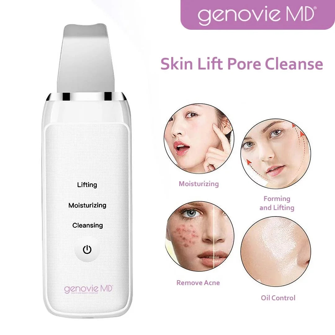 Genovie MD Sizekin Sizecrubber And Pore Cleanse, Face Sizepatula, Blackhead Remover, Acne Removal Tool, Deep Facial Cleaning