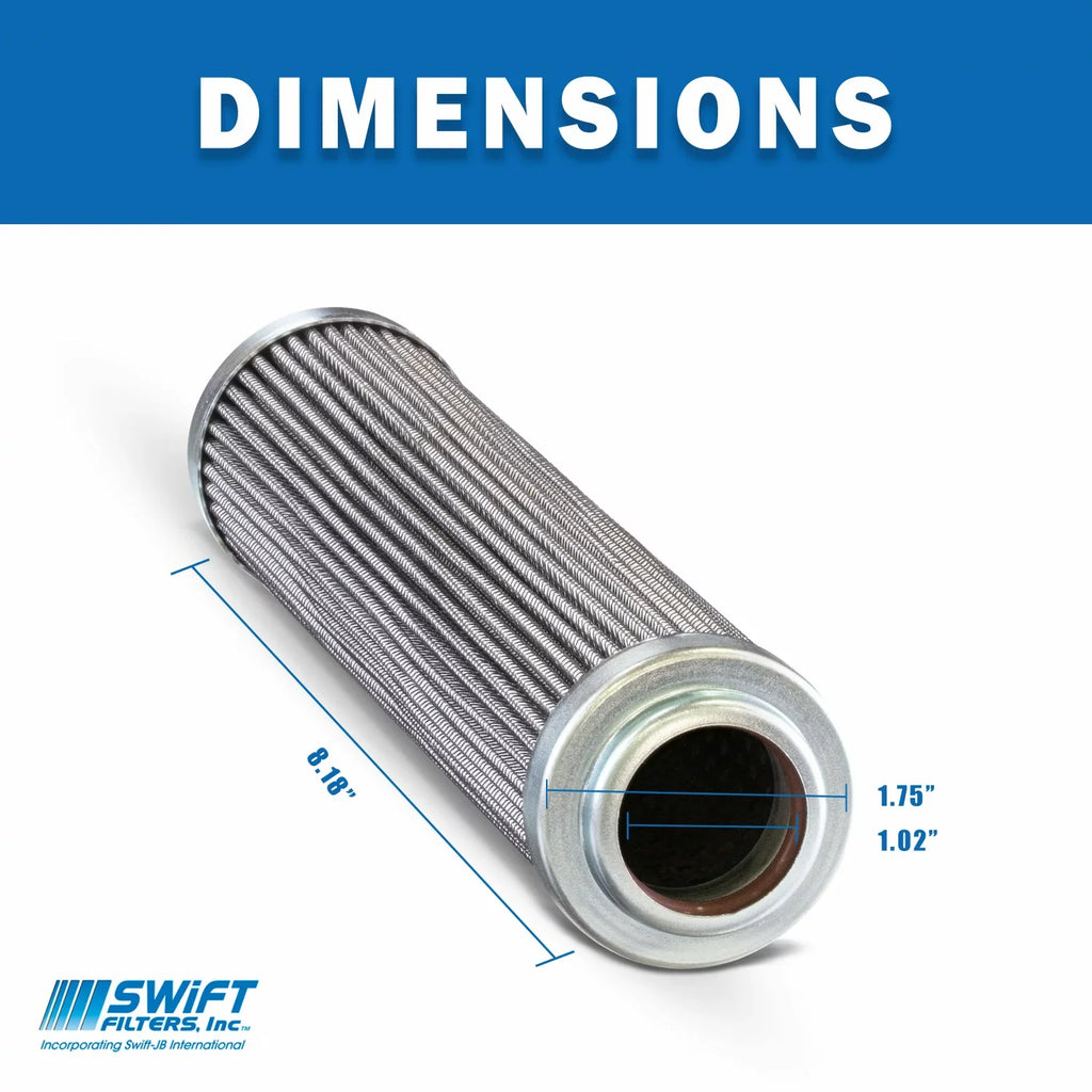 Direct Interchange for TAISizeEI KOGYO P-F-TM-3-8C Cartridge Filter Element Microglass Construction 12 Micron