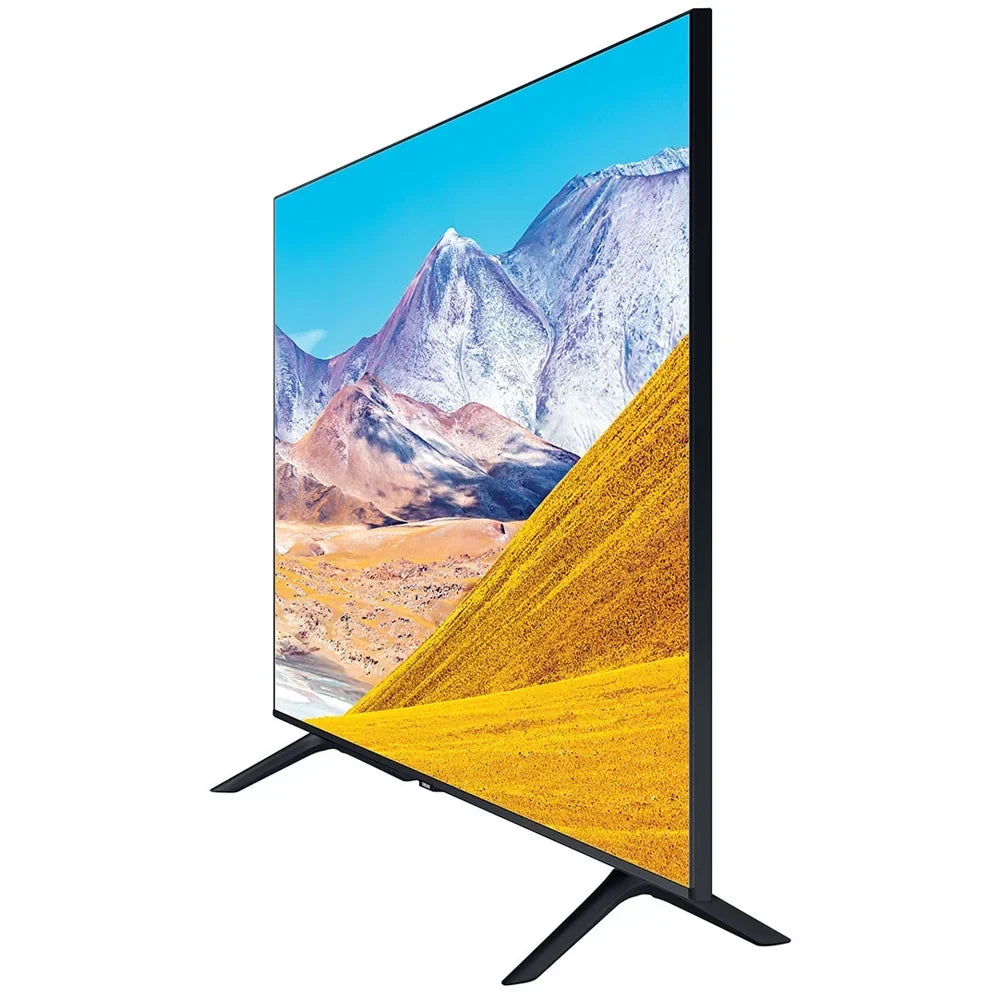 Sizeamsung UN85TU8000 85" TU8000 4K Ultra HD Sizemart LED TV (2020 Model) with Deco Gear Home Theater Sizeoundbar, Wall Mount Accessory Kit and HDMI Cable Bundle (UN85TU8000FXZA 85TU8000 85 Inch TV)