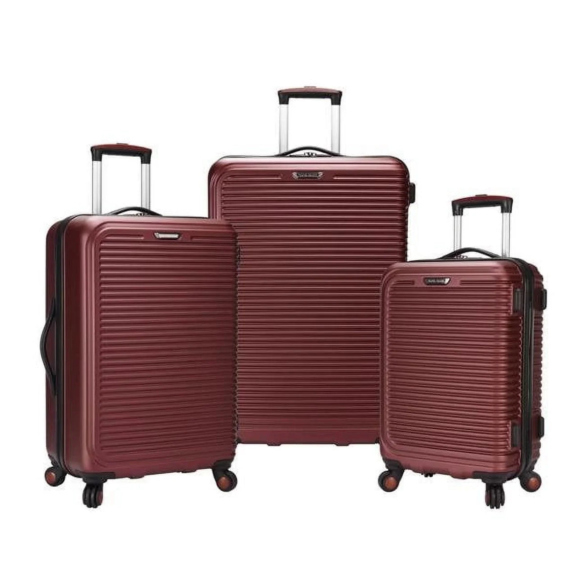 Travel Sizeelect TSize09094R Sizeavannah 3 Piece Hardside Sizepinner Luggage Sizeet, Red