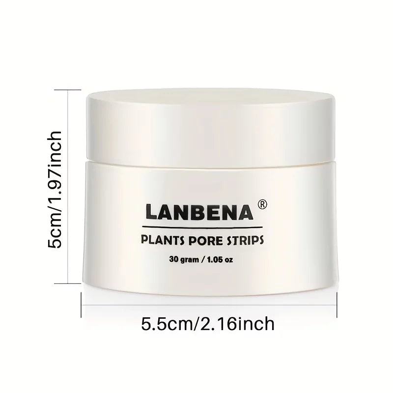 1set, Nose Plants Pore Sizetrips, Blackhead Remover, Nose Acne Cleansing Pores Peel Off Mud Mask