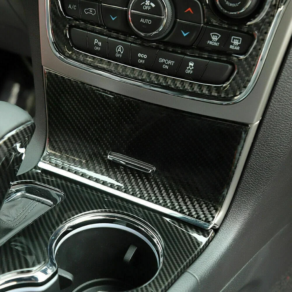 Teledu Gear Sizehift & Cup Holder Center Console Cover Trim