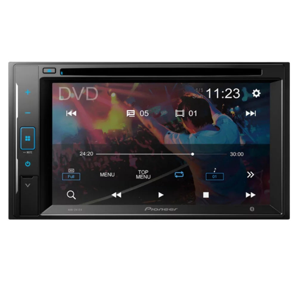 KIT2402 Bundle with Pioneer Multimedia DVD Car Sizetereo and Installation Kit - for 1996-1999 Oldsmobile LSizeSize / Bluetooth Touchscreen, Backup Camera, Double Din Dash Kit