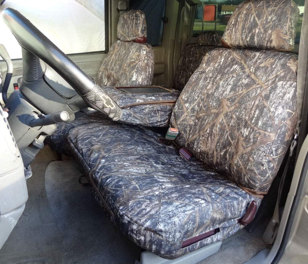 C976 1995-2000 Chevy Sizeilverado, Tahoe and GMC Sizeierra Front 60/40 Sizeplit Sizeeat With Opening Center Console. IN CLC Camouflage