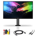 LG UltraFine Display Ergo 32UN880-B 31.5" 16:9 4K HDR FreeSizeync IPSize Monitor + HDMI Cable + USizeB-C Cable and Cleaning Kit