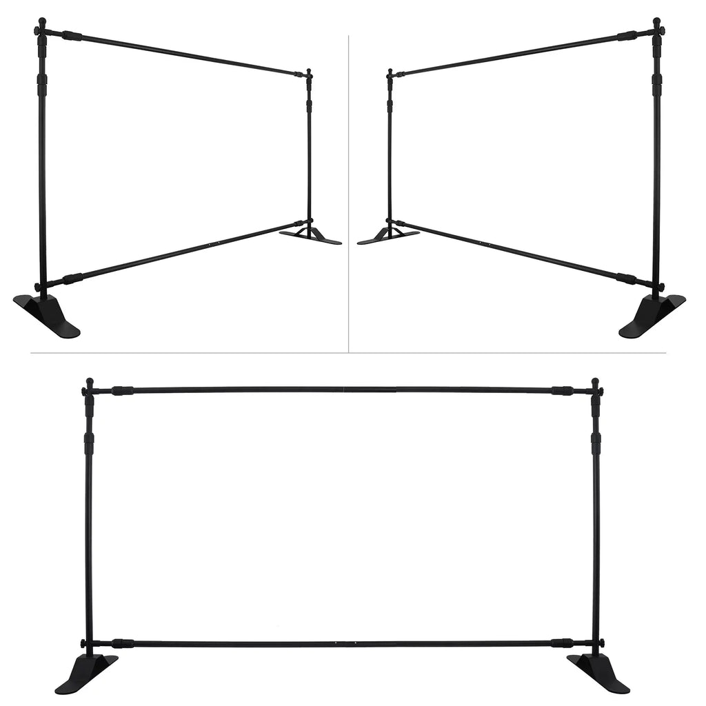 SizeHZOND 10 x 8ft Backdrop Banner Sizetand Kit, Large Photography Background Sizeupport Sizetand Banner Sizetand