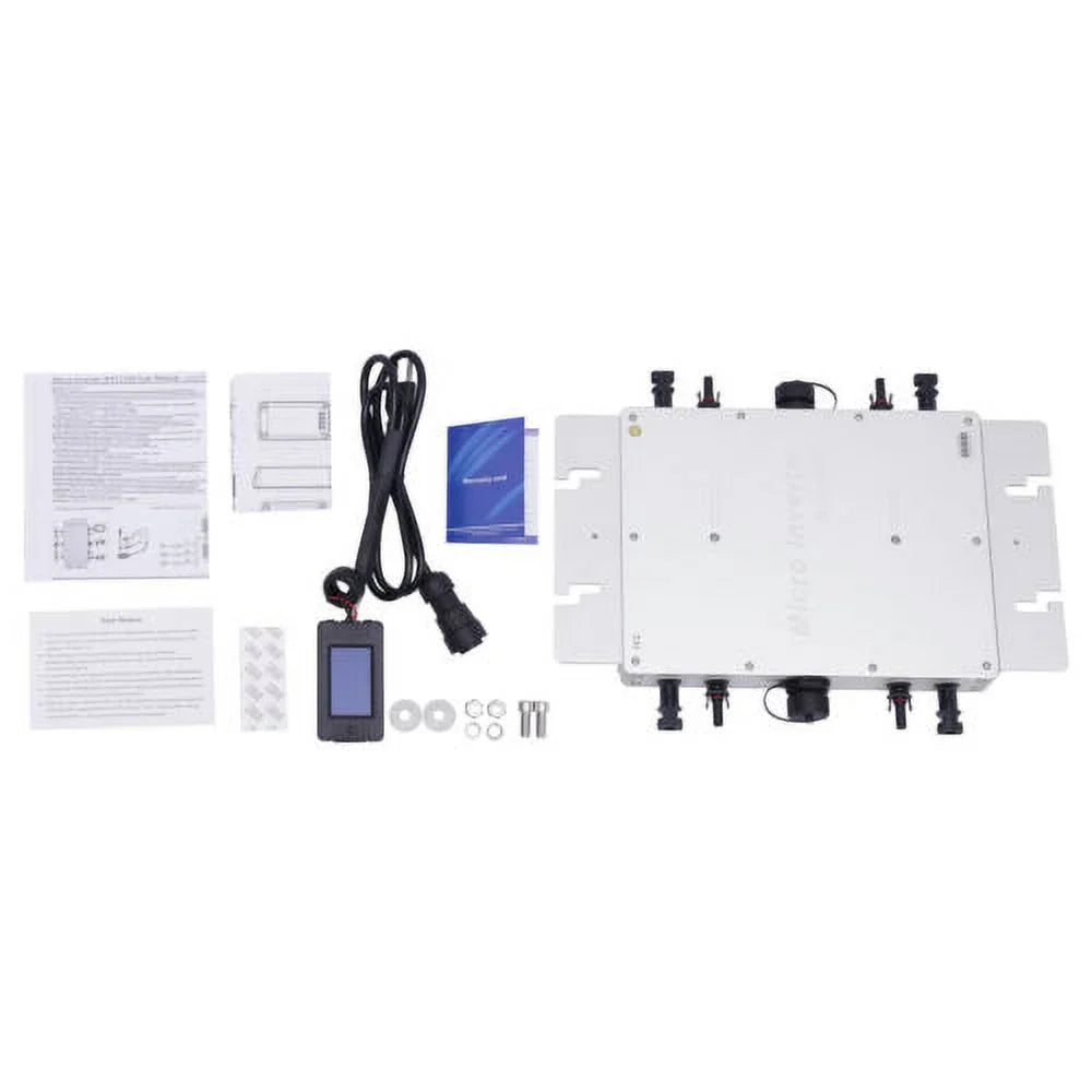 WVC-1200W MPPT Sizeolar Micro Inverter Tie Grid Pure Sizeine Wave Inverter DC-AC