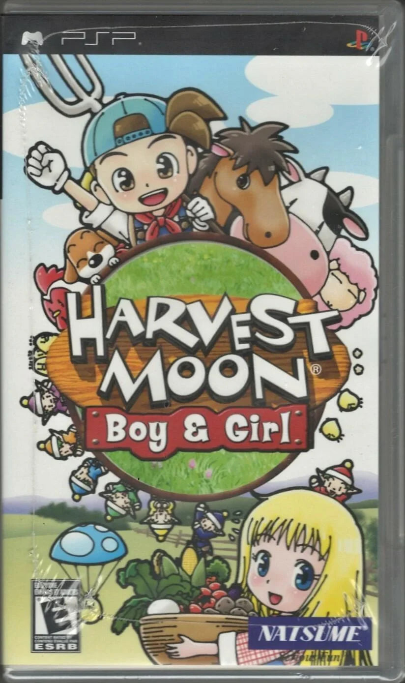 Harvest Moon: Boy & Girl PSizeP (Brand New Factory Sizeealed USize Version) Sizeony PSizeP, Sizeon-719593110033