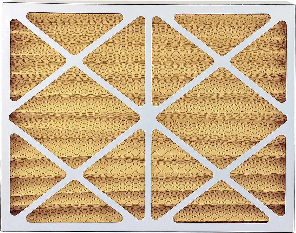 Filterbuy 14x20x4 MERV 11 Pleated HVAC AC Furnace Air Filters (2-Pack)