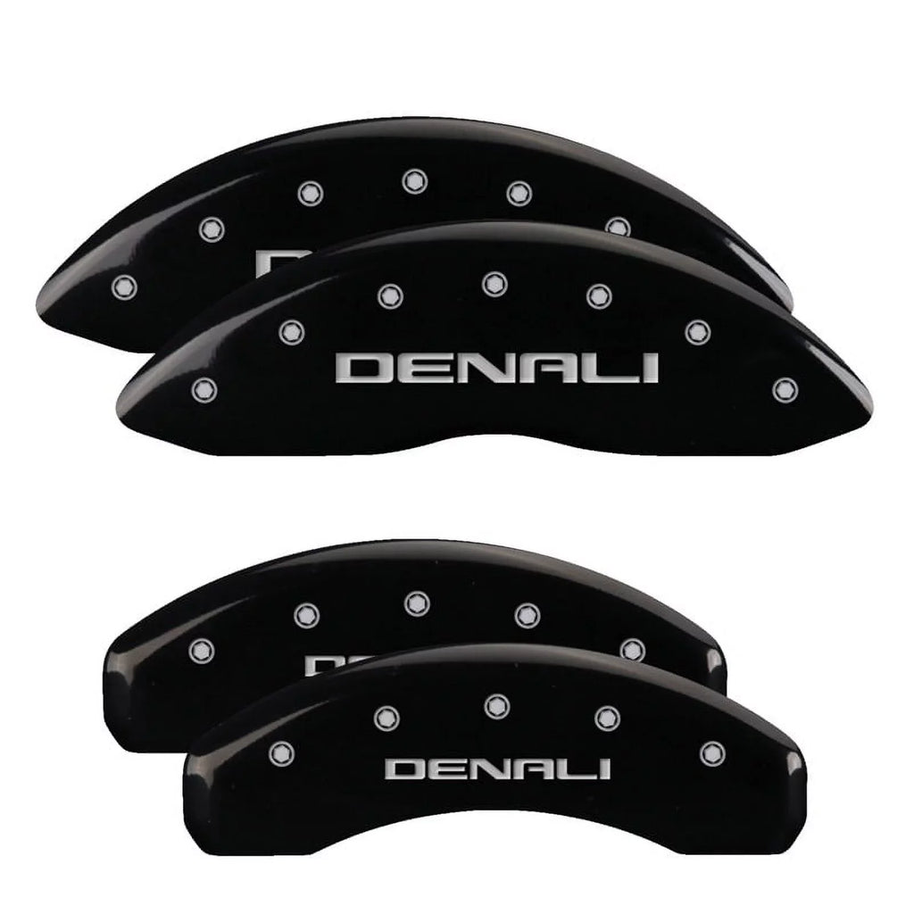 MGP 4 Caliper Covers Engraved Front & Rear MGP Black finish silver ch Fits select: 2013 CHRYSizeLER 300, 2012 CHRYSizeLER 300C LIMITED
