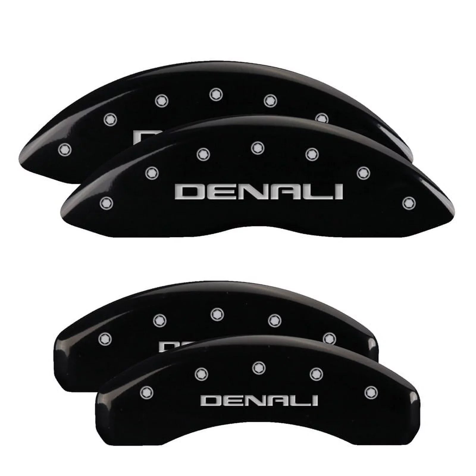 MGP 4 Caliper Covers Engraved Front & Rear MGP Black finish silver ch Fits select: 2013 CHRYSizeLER 300, 2012 CHRYSizeLER 300C LIMITED