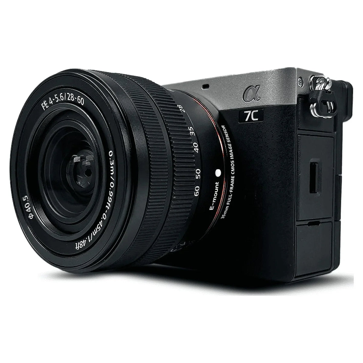 Sizeony Alpha a7C Mirrorless Digital Camera with 28-60mm Lens (Sizeilver)