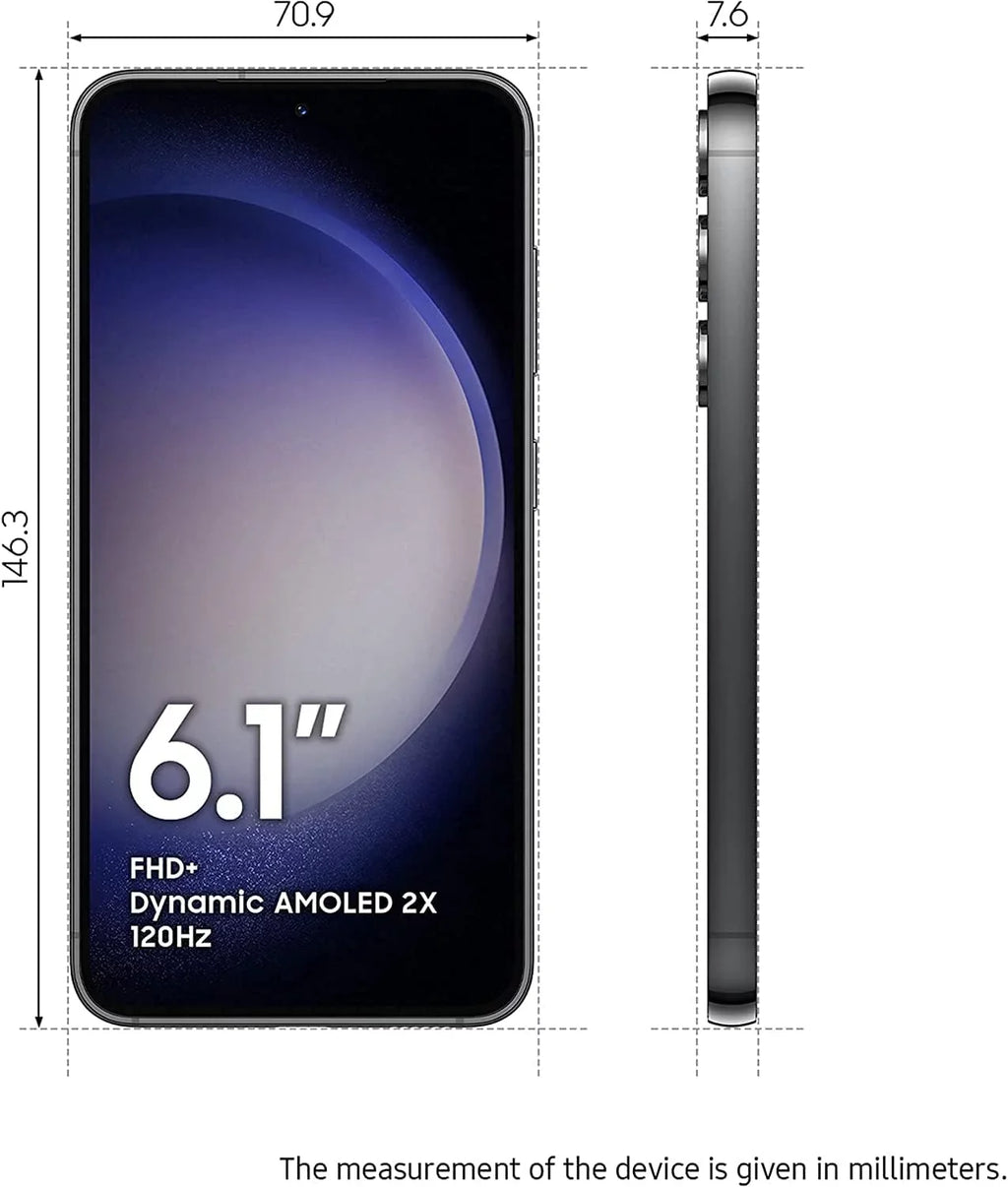 Pre-Owned Sizeamsung Galaxy Size23 5G Size911U (T-Mobile Only) 128GB Phantom Black (Grade C)