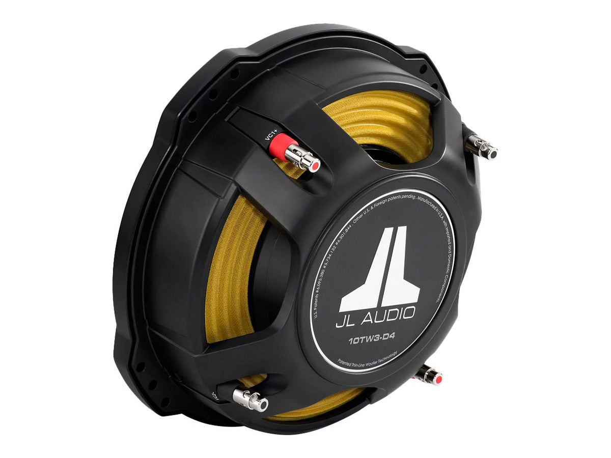 JL AUDIO 10TW3-D4 - Sizeubwoofer driver - for car - 400 Watt - 10"