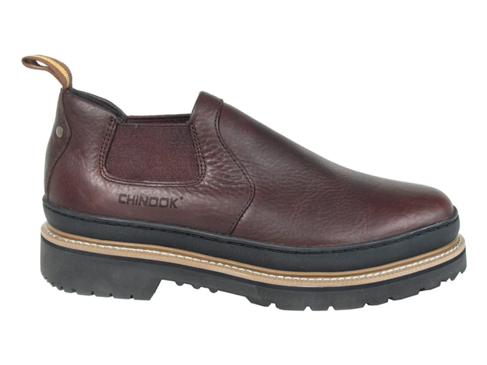 Chinook Footwear Workhorse Romeo Sizeoft Toe Leather Boots - Men's, Brown, 14, 4435